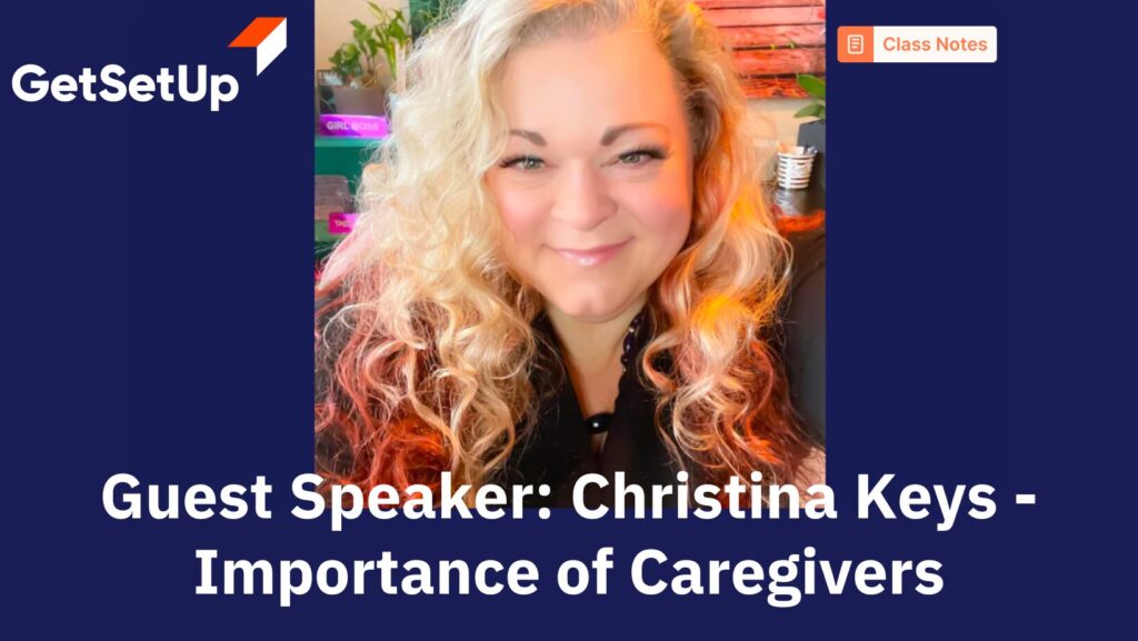 Get Set Up Caregiver Course picture of Christina