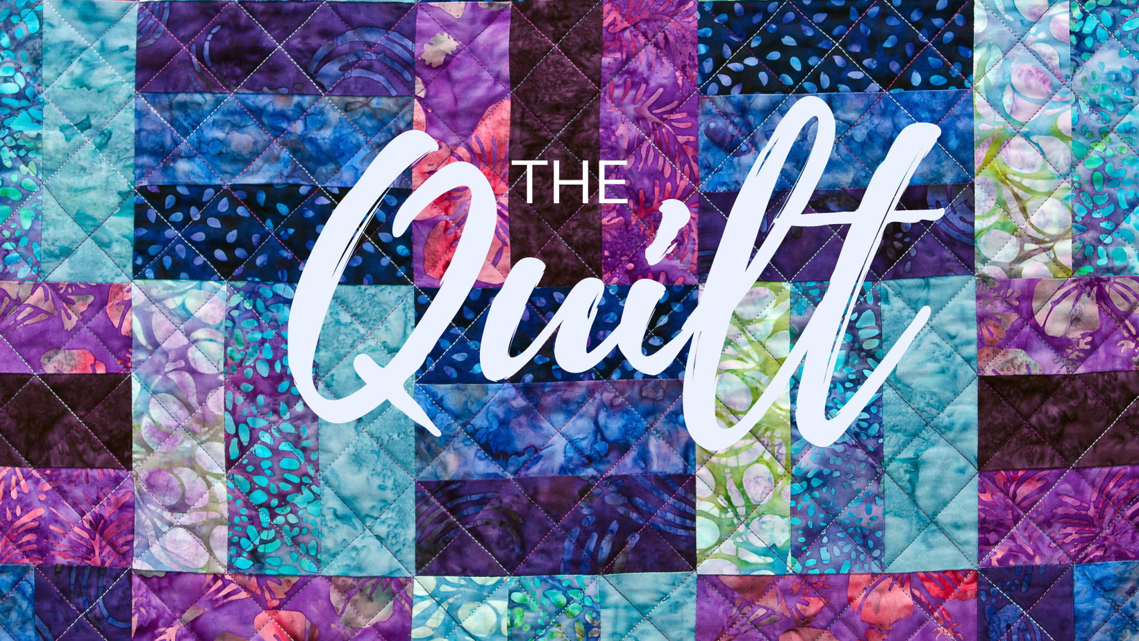 The Quilt with a quilt in background